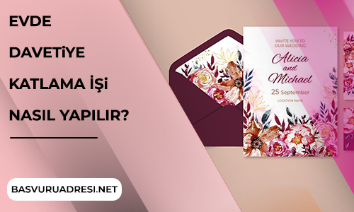 evde davetiye katlama isi nasil yapilir ek is fikirleri 2021