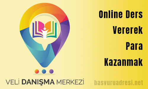 online ders vererek para kazanmak