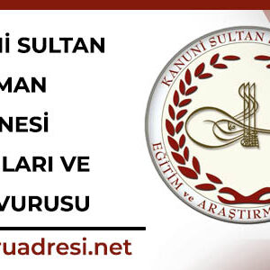 Kanuni Sultan Süleyman Hastanesi İş İlanları ve İş Başvurusu