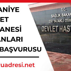 osmaniye devlet hastanesi is ilanlari ve is basvurusu
