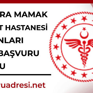 Ankara Mamak Devlet Hastanesi İş İlanları ve İş Başvuru Formu