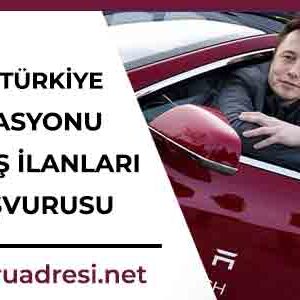 Tesla Türkiye Operasyonu Yeni İş İlanları