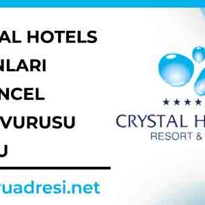 Crystal Hotels İş İlanları ve Güncel İş Başvurusu Formu