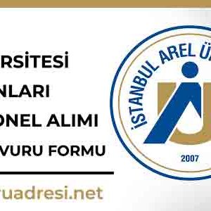 arel universitesi is ilanlari personel alimi ve basvuru formu